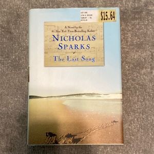 Nicholas Sparks The Last Song Book. EUC.